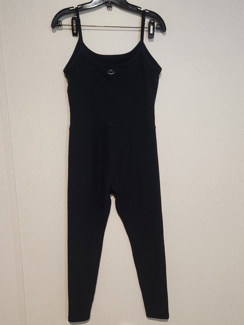 Beyond Yoga Spacedye Uplevel Midi Jumpsuit Heathered Gray Large
